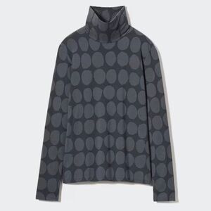 Uniqlo Marimekko HEATTECH Turtleneck T-Shirt